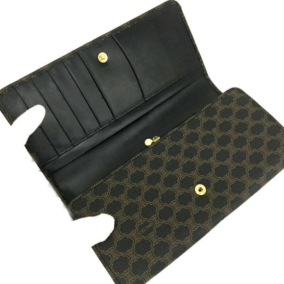 CELINE Macadam PVC Long Bifold Wallet - Picture 5 of 8